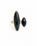 Anillo Azul Oscuro