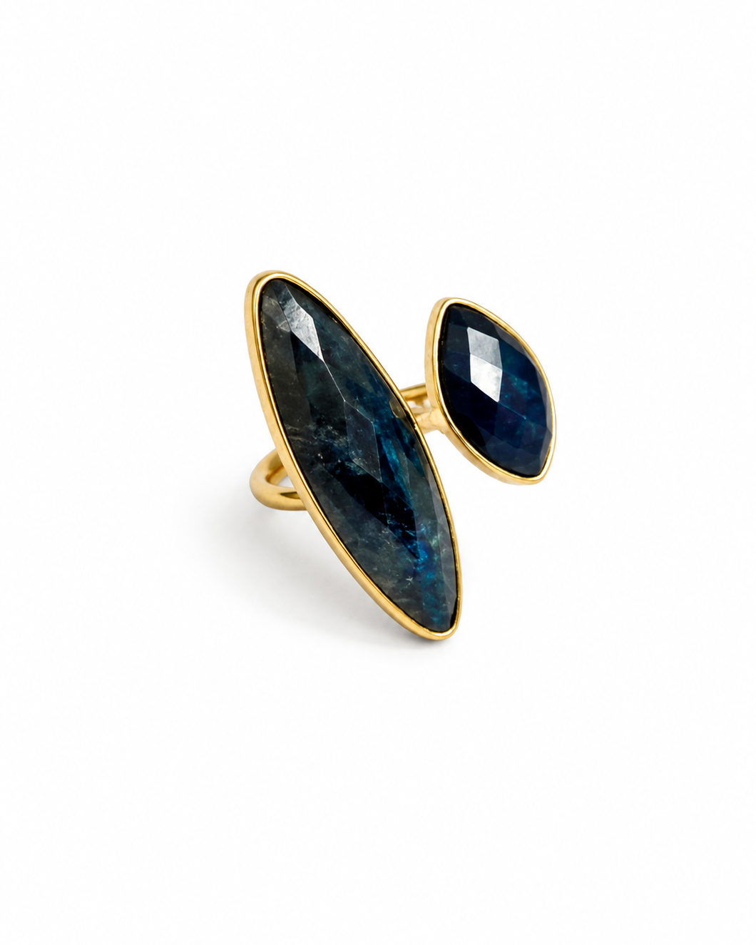Anillo Azul Oscuro