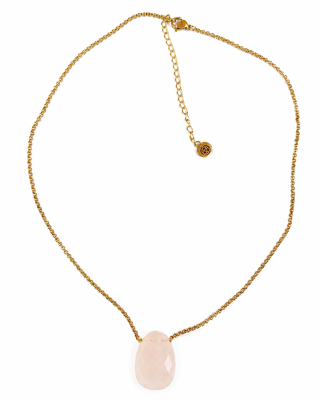 Collar Cuarzo Rosa