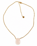 Collar Cuarzo Rosa