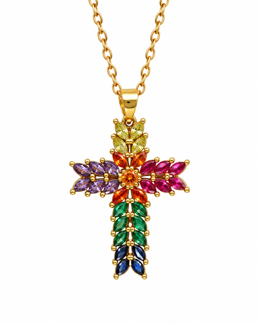 Collar Cruz Multicolor