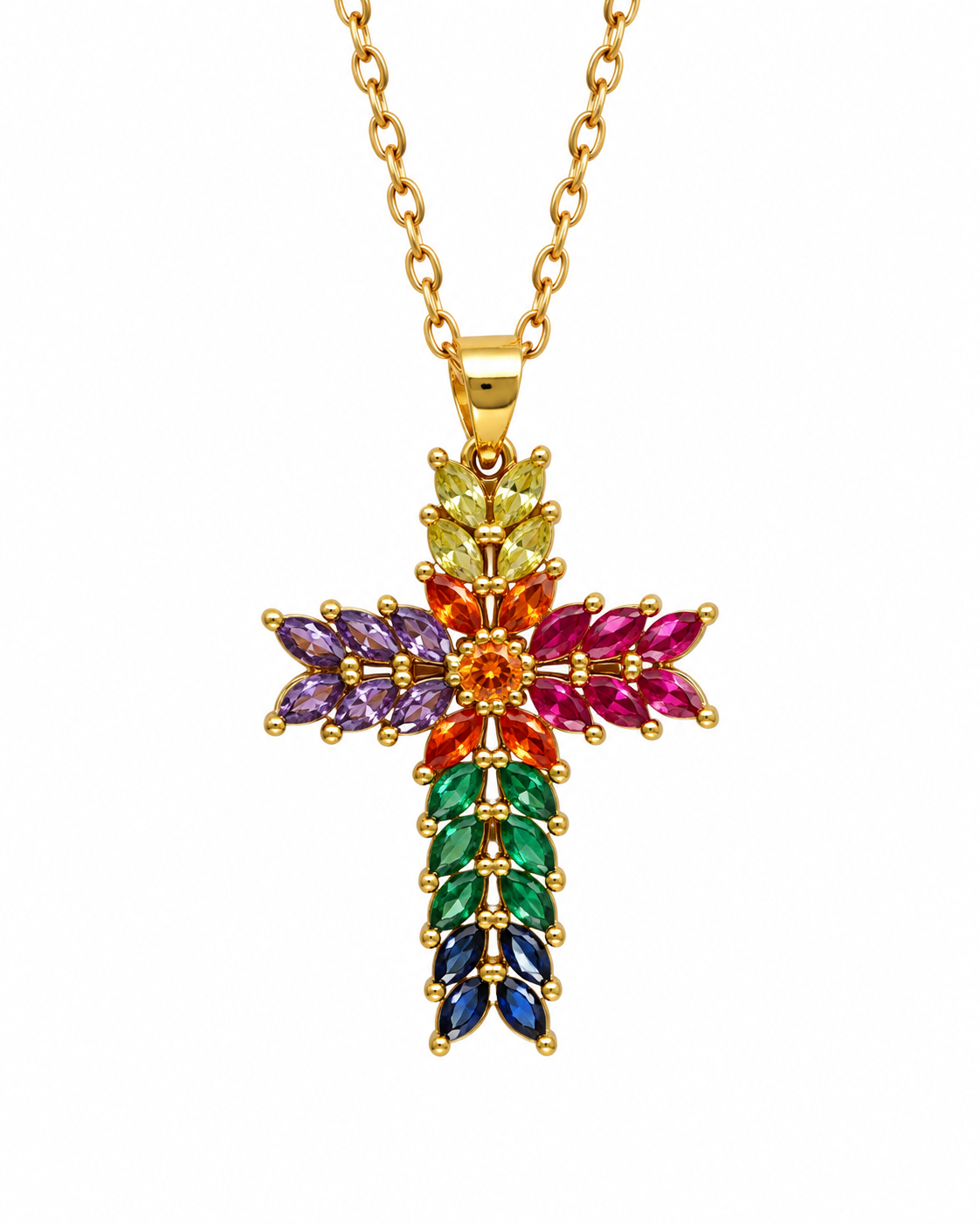 Collar Cruz Multicolor