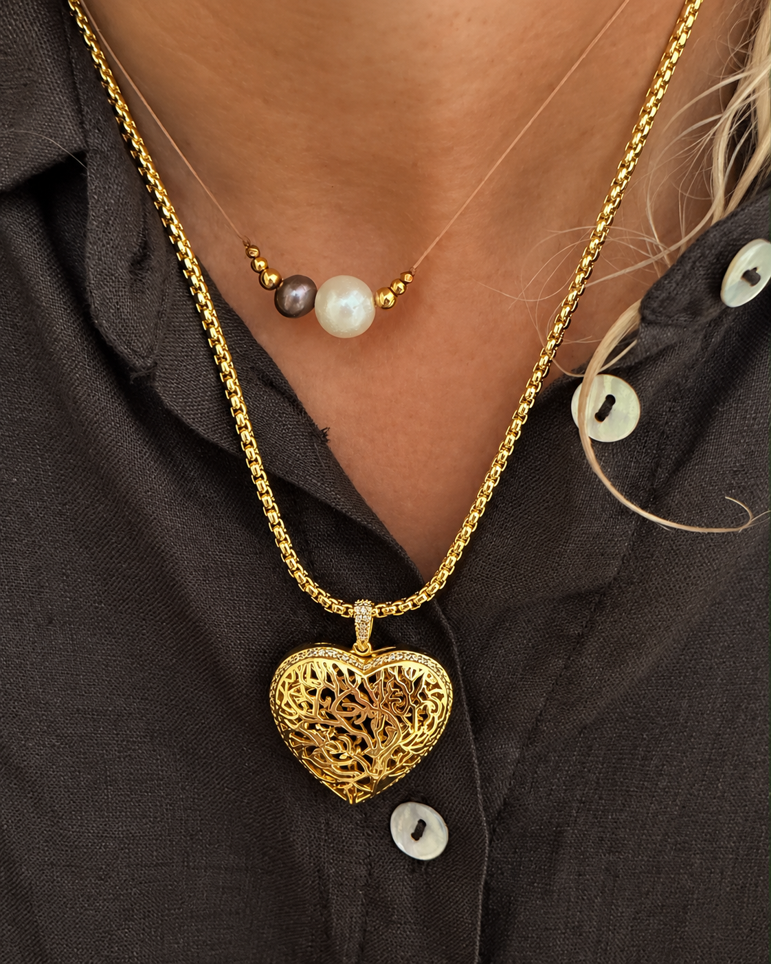 Collar Vida Corazón
