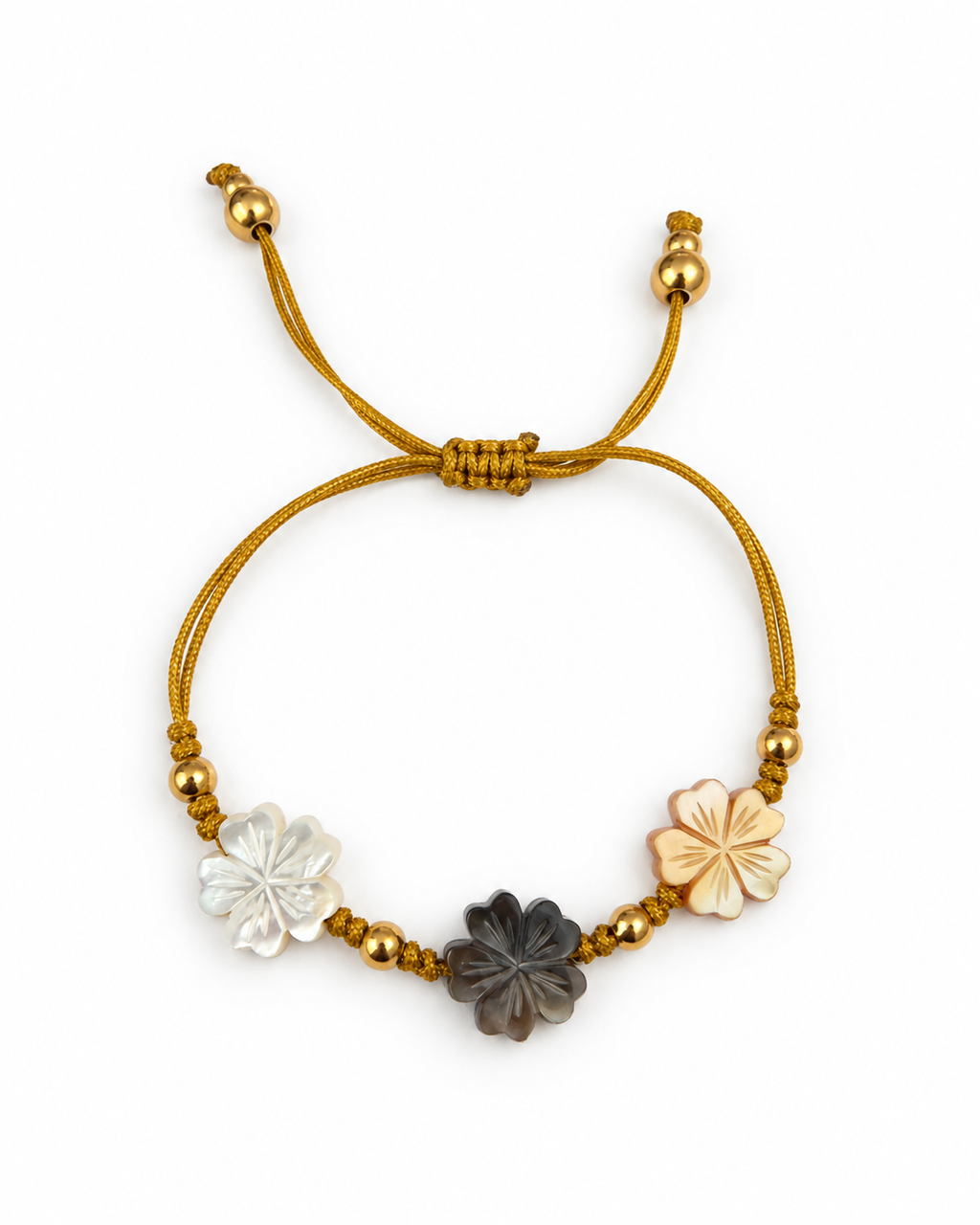 Pulsera Flor Nácar